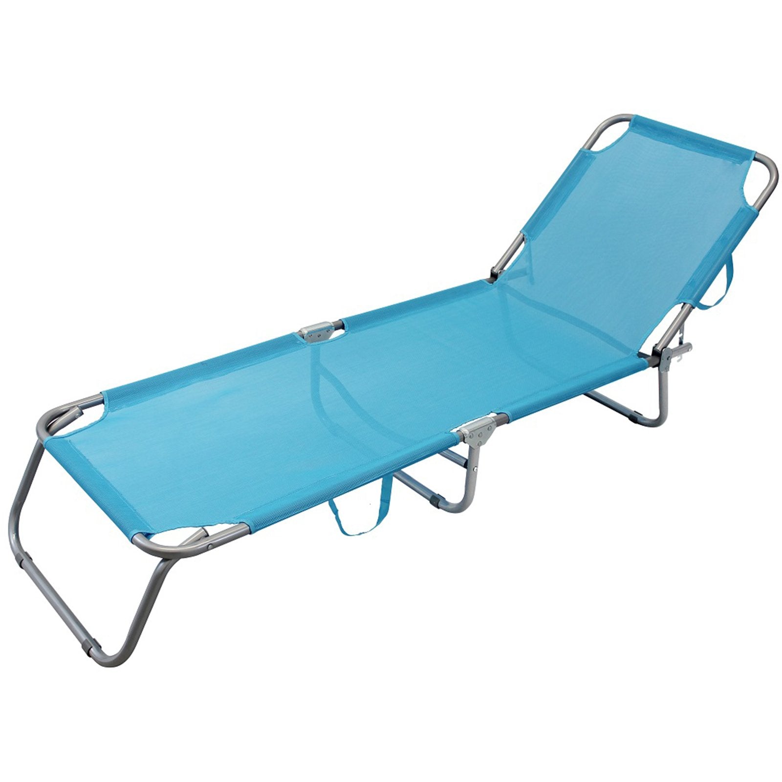 Lettino prendisole pieghevole in Texilene brandina da spiaggia e balcone