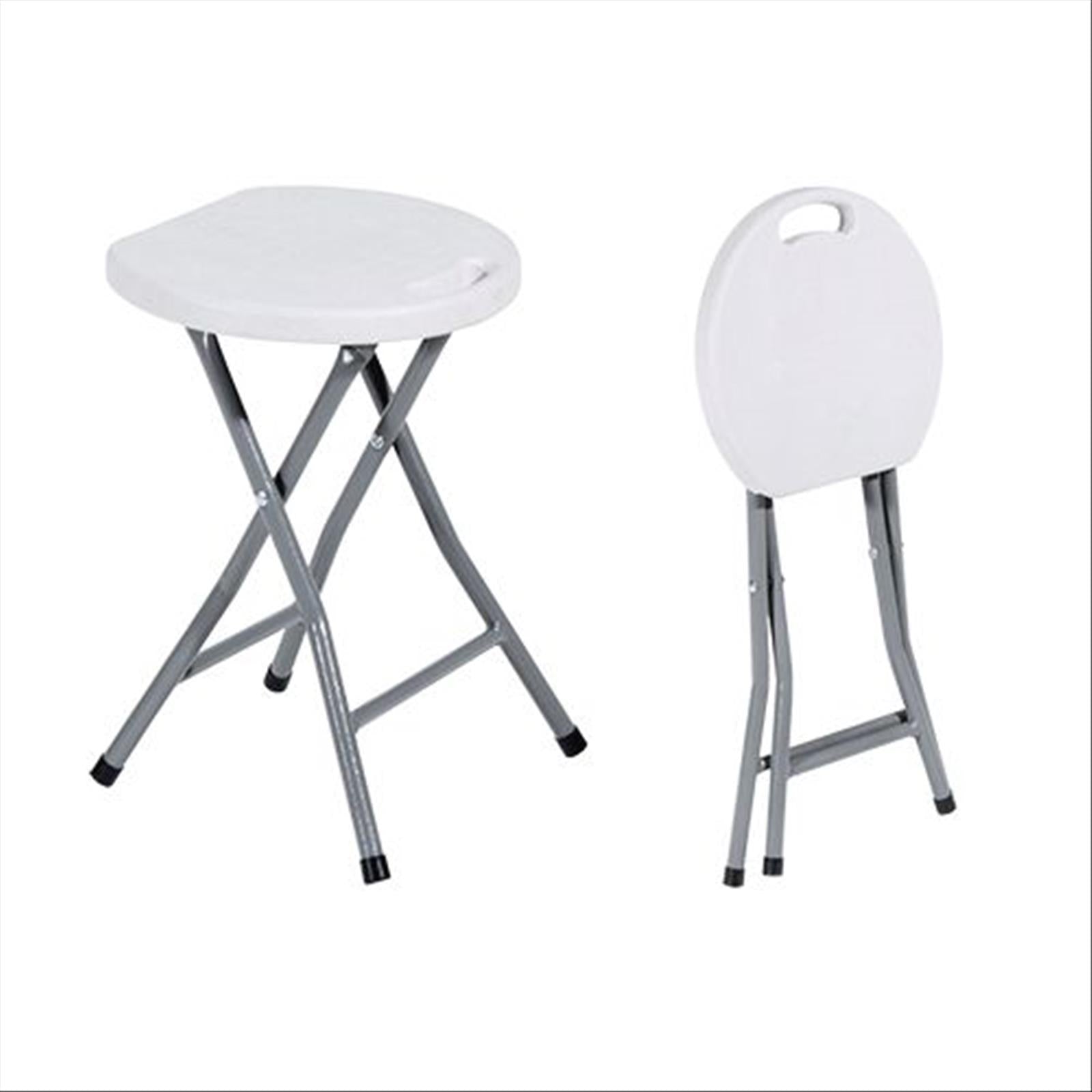 Sgabello pieghevole "Catering" per campeggio struttura in metallo
