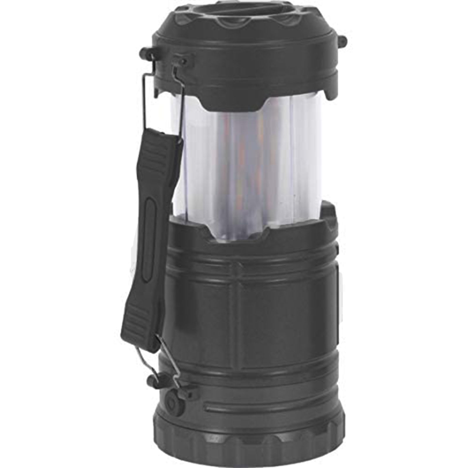 Lampada con 16 LED da campeggio a batteria a 2 funzioni di proiezione h 18 cm