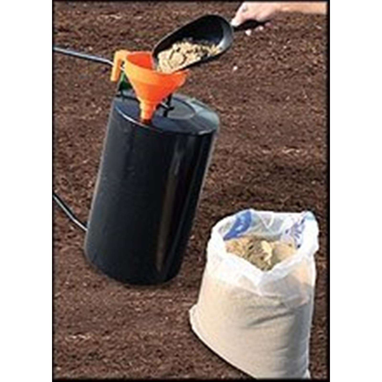 Rullo per giardino cm. 50 cilindro a mano carrellato livellare prato erba semina