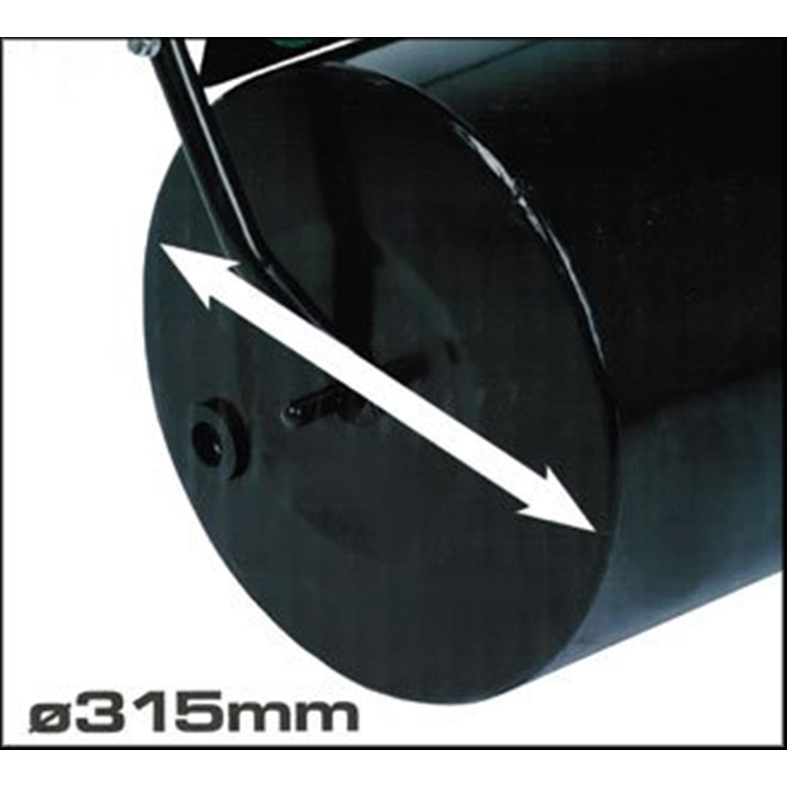 Rullo per giardino cm. 50 cilindro a mano carrellato livellare prato erba semina