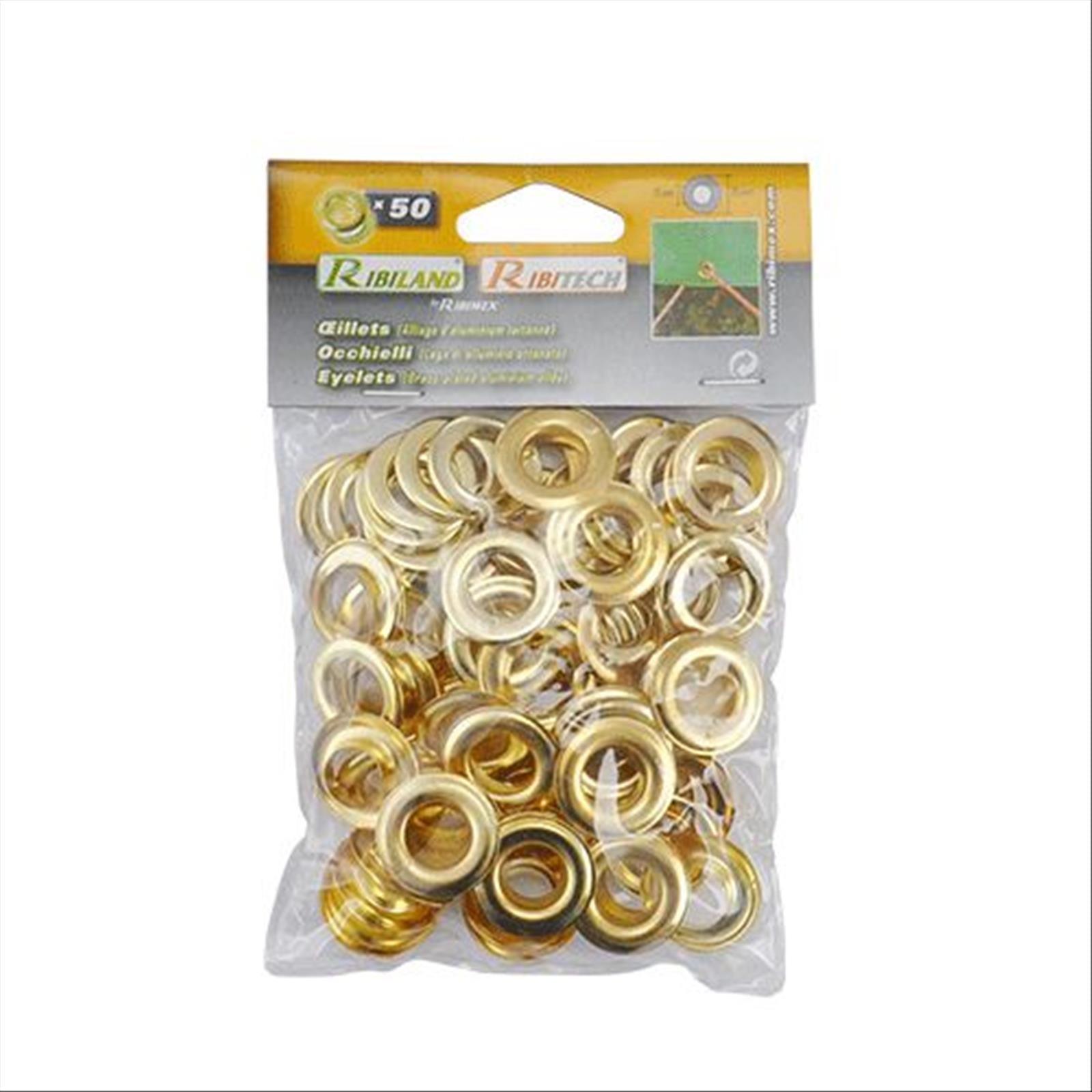 Ribimex occhielli ottonati pz 50