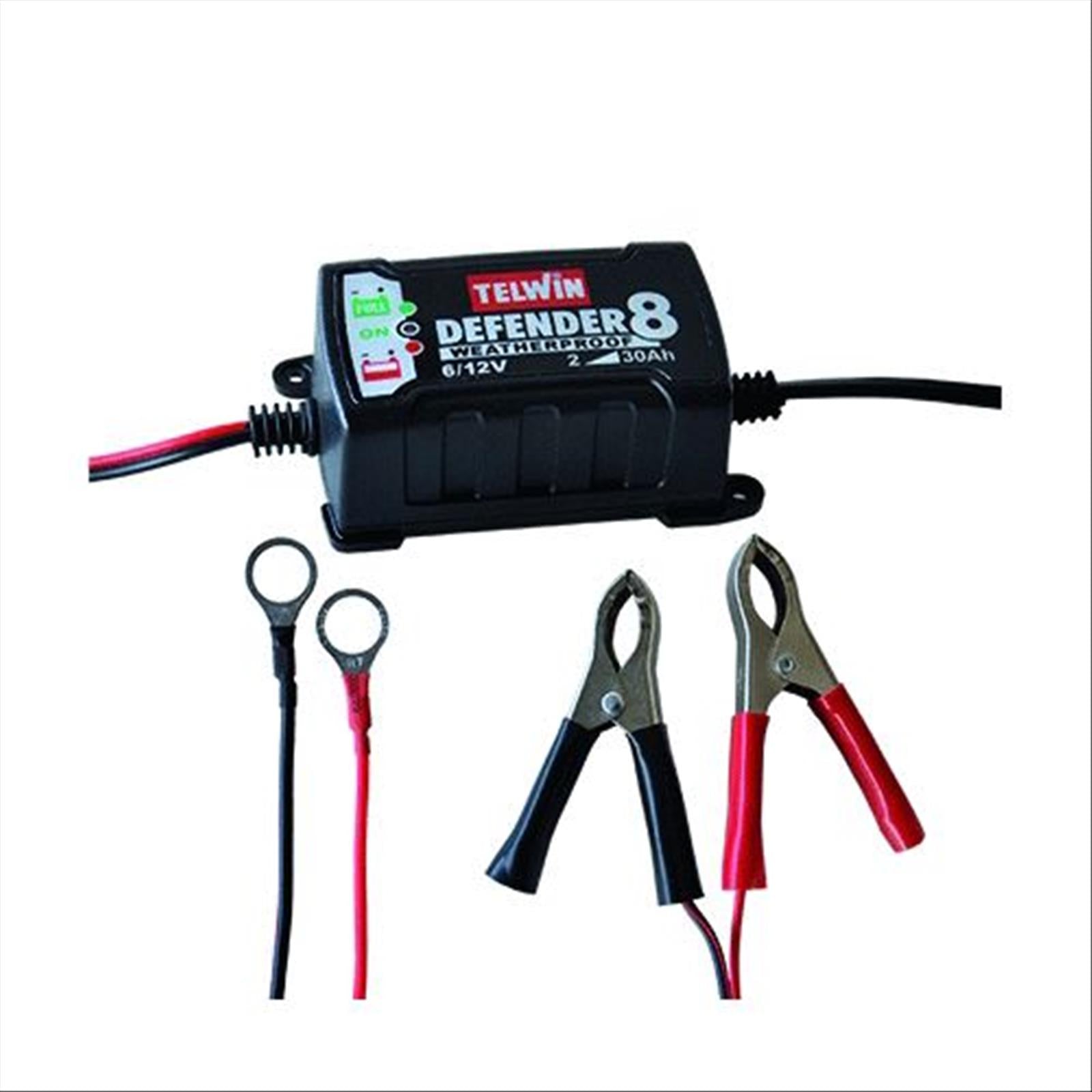 Caricabatteria manten.'defender 8'