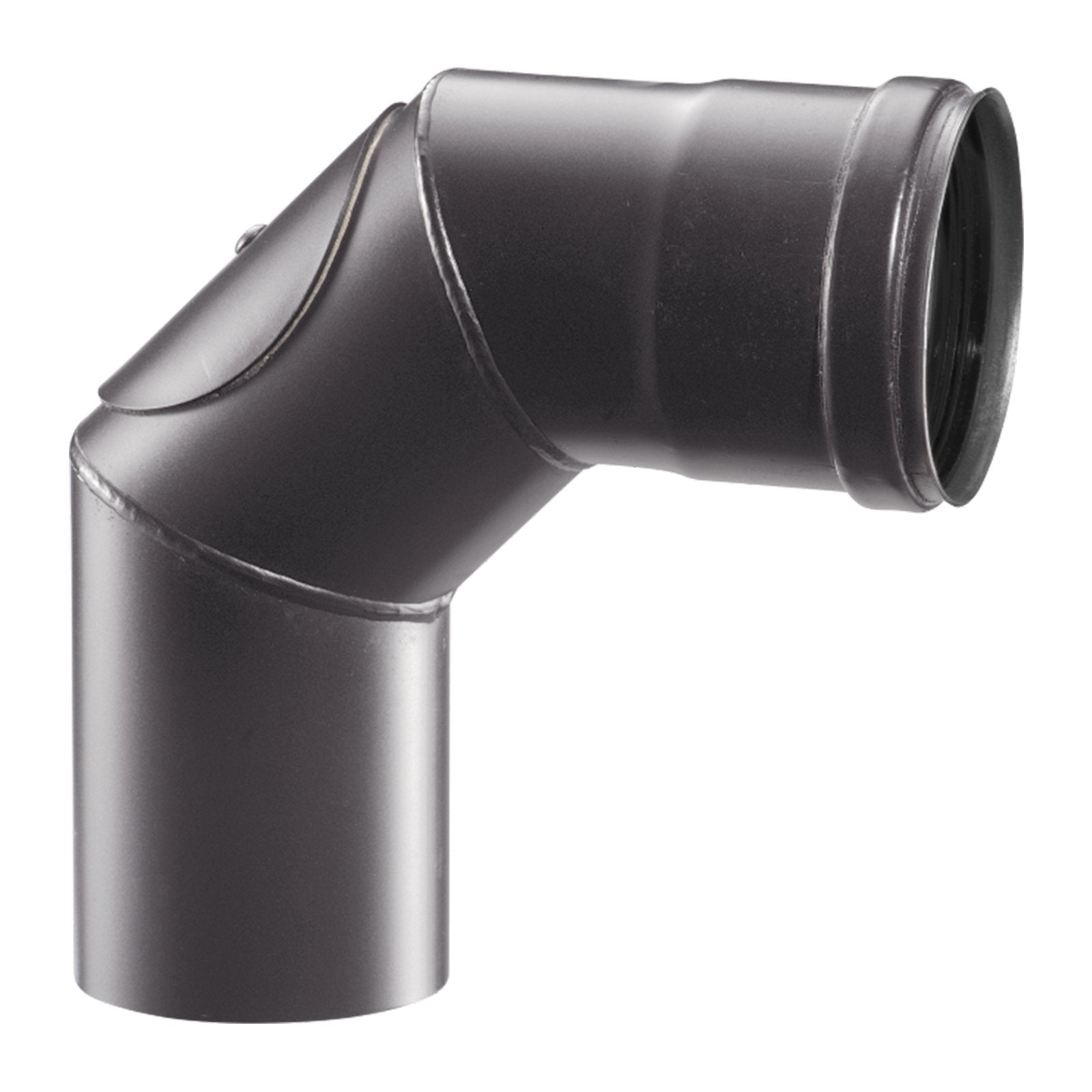 Curva a gomito da 90° per canna fumaria stufa a pellet in acciaio