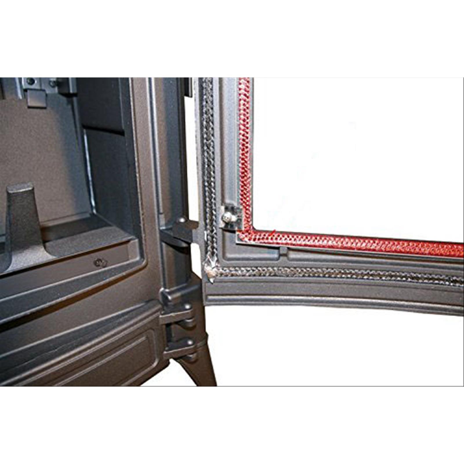 GUARNIZIONI GUARNIZIONE ALTA TEMPERATURA PER STUFE STUFA CAMINI Ø 10 mm FIBROBLOCK BRIXO