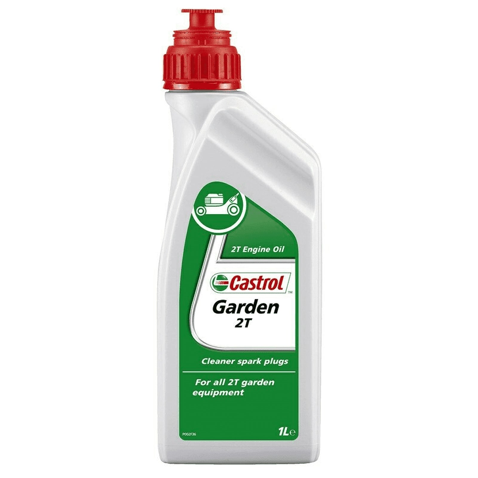 Olio lubrificante motore a miscela semisintetico "Castrol Garden 2T" per motosega e decespugliatore 1 lt