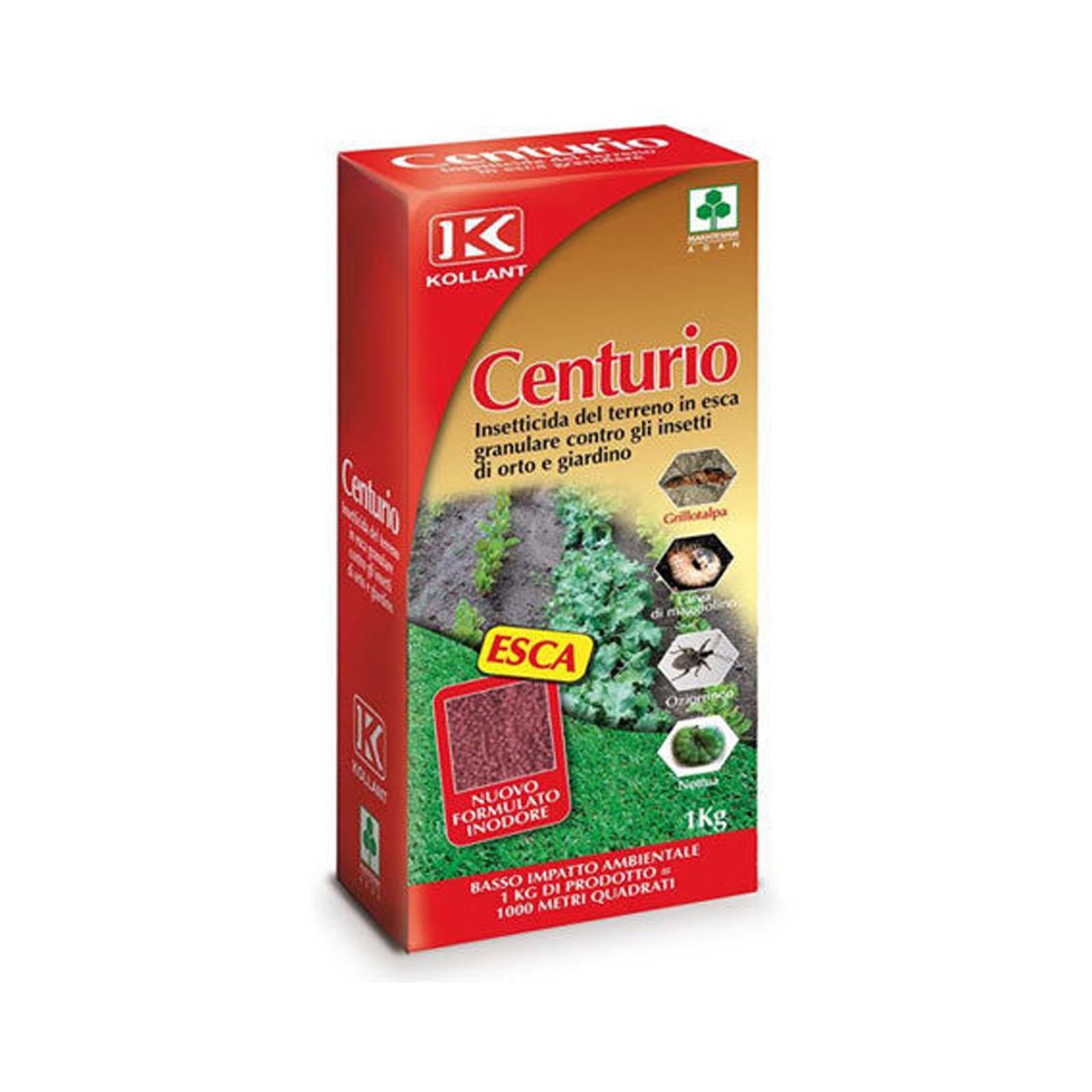 KG 1 CENTURIO ESCA GRANULARE CONTRO INSETTI ORTO GIARDINO BASSO IMPATTO AMBIENTALE