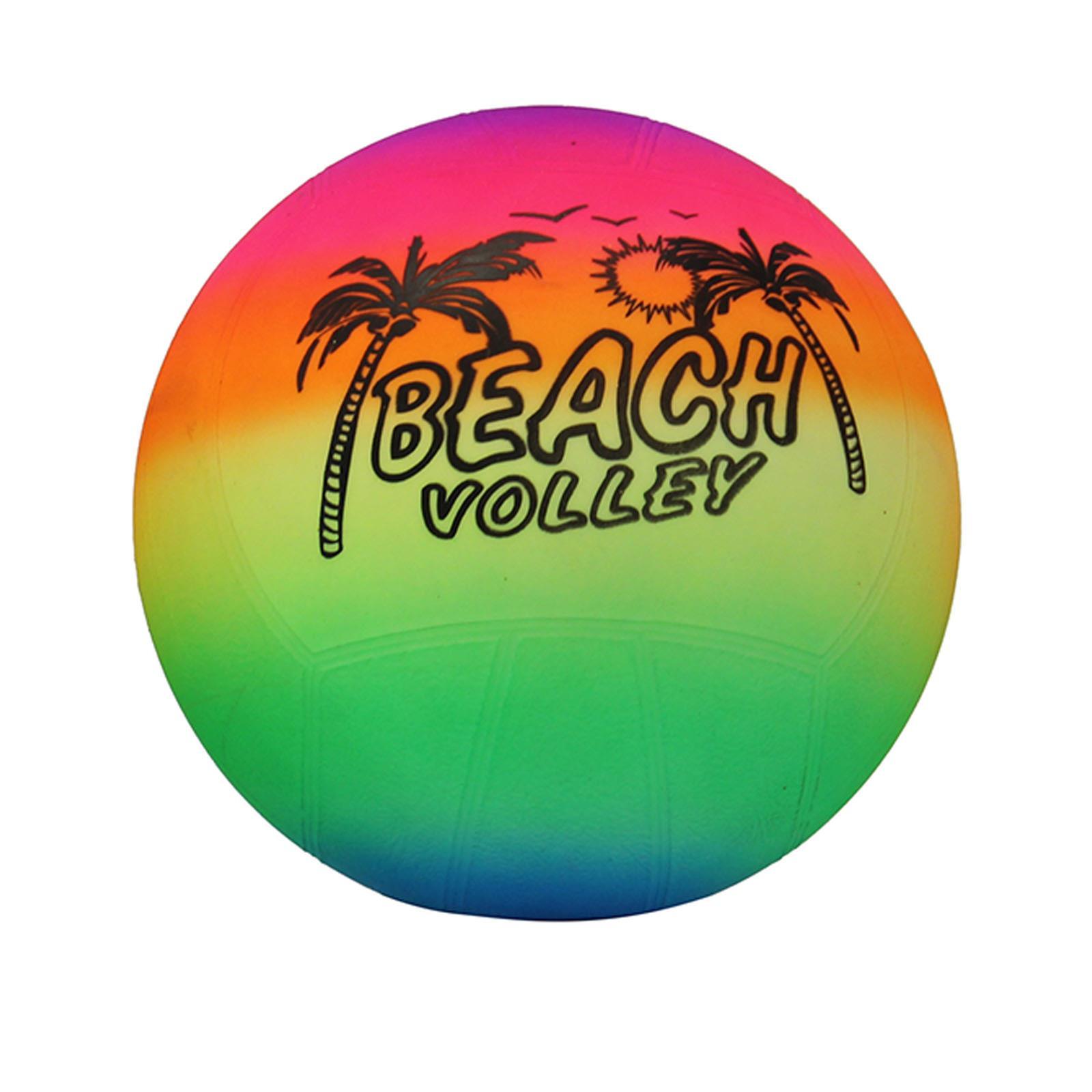 Pallone da pallavolo e beach volley spiaggia mare