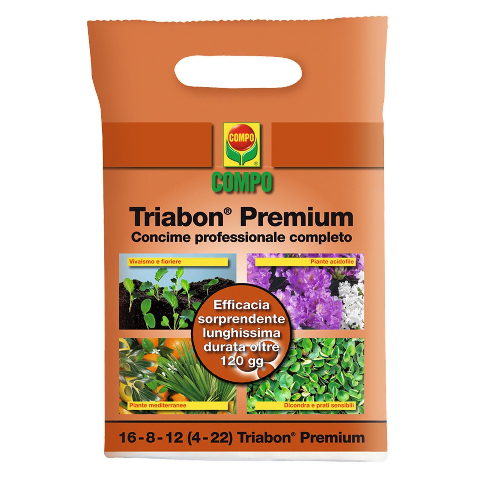 4 kg concime triabon professionale universale concimi fertilizzante granulare lenta cessione