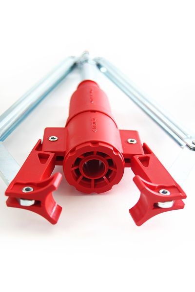 Tappatrice manuale a due leve "Biuso" per tappi in sughero e alettati