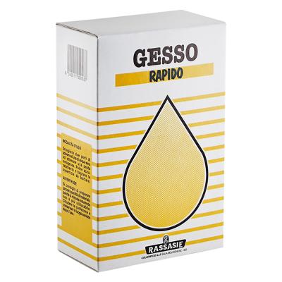 Gesso rapido murario in polvere per fissaggio e decorazioni