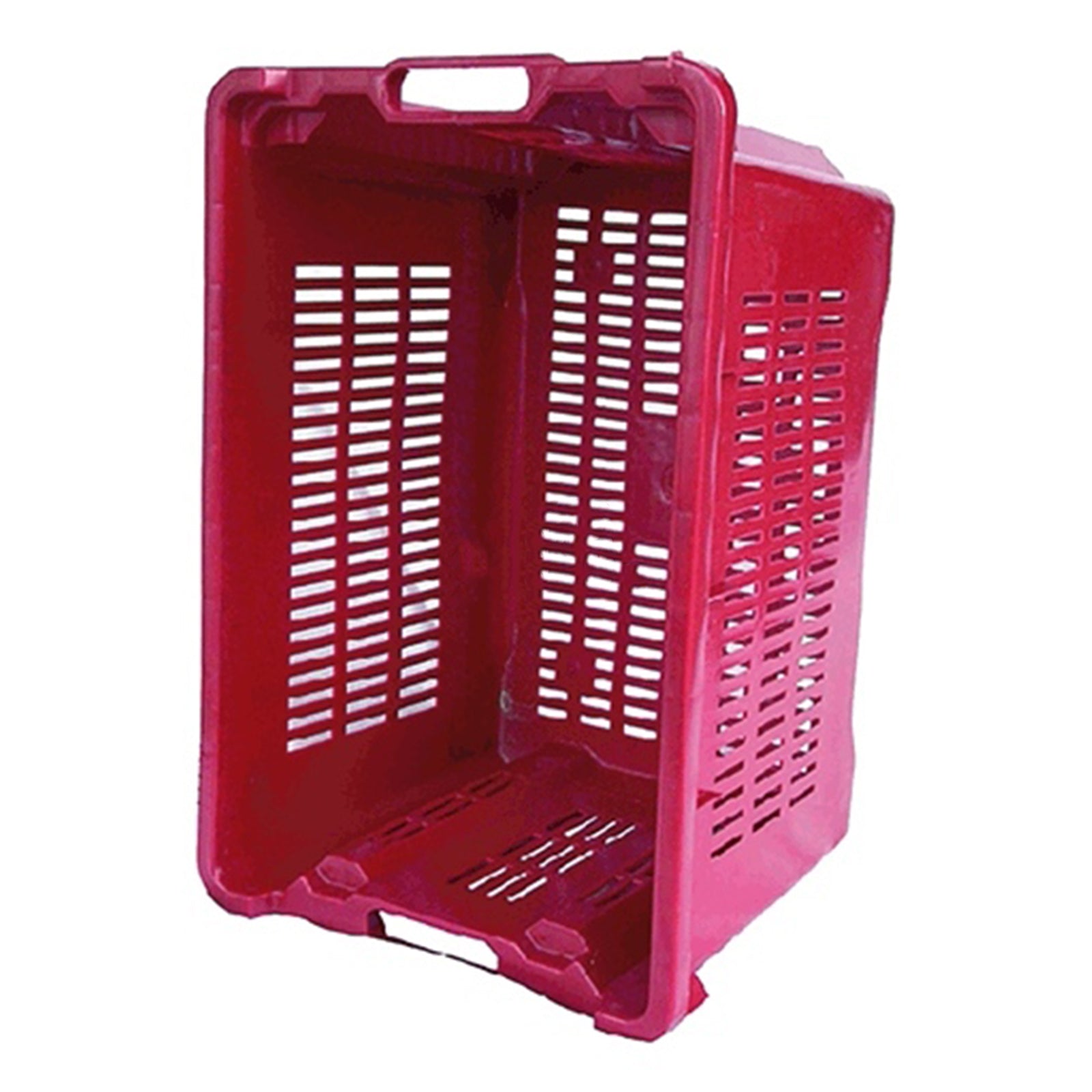 Cassetta in PVC impilabile per raccolta frutti, olive e vendemmia da 40 lt