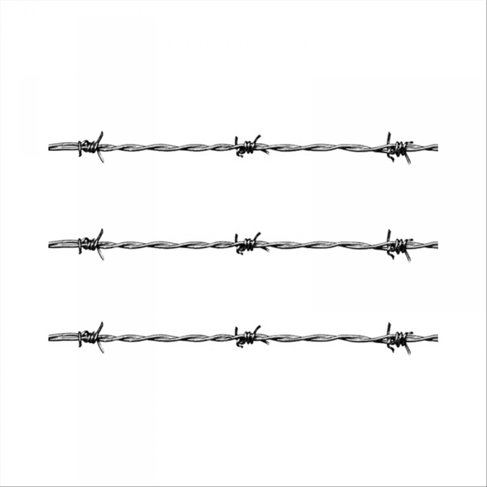 Filo spinato zincato a 4 punte per recinzione metallica con dispenser