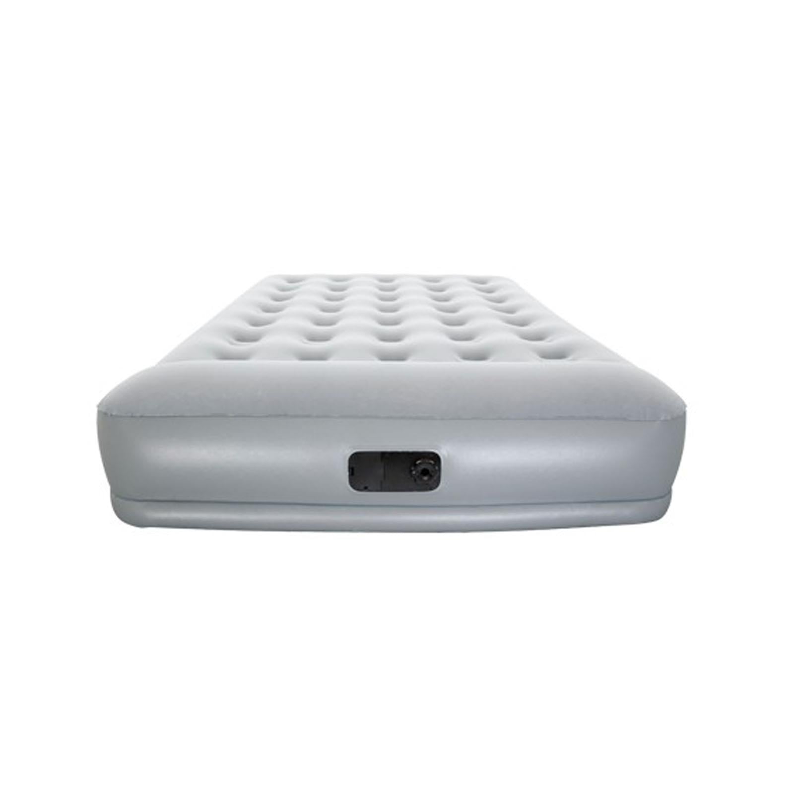 Letto gonfiabile bianco campeggio casa materasso letti gonfiabili