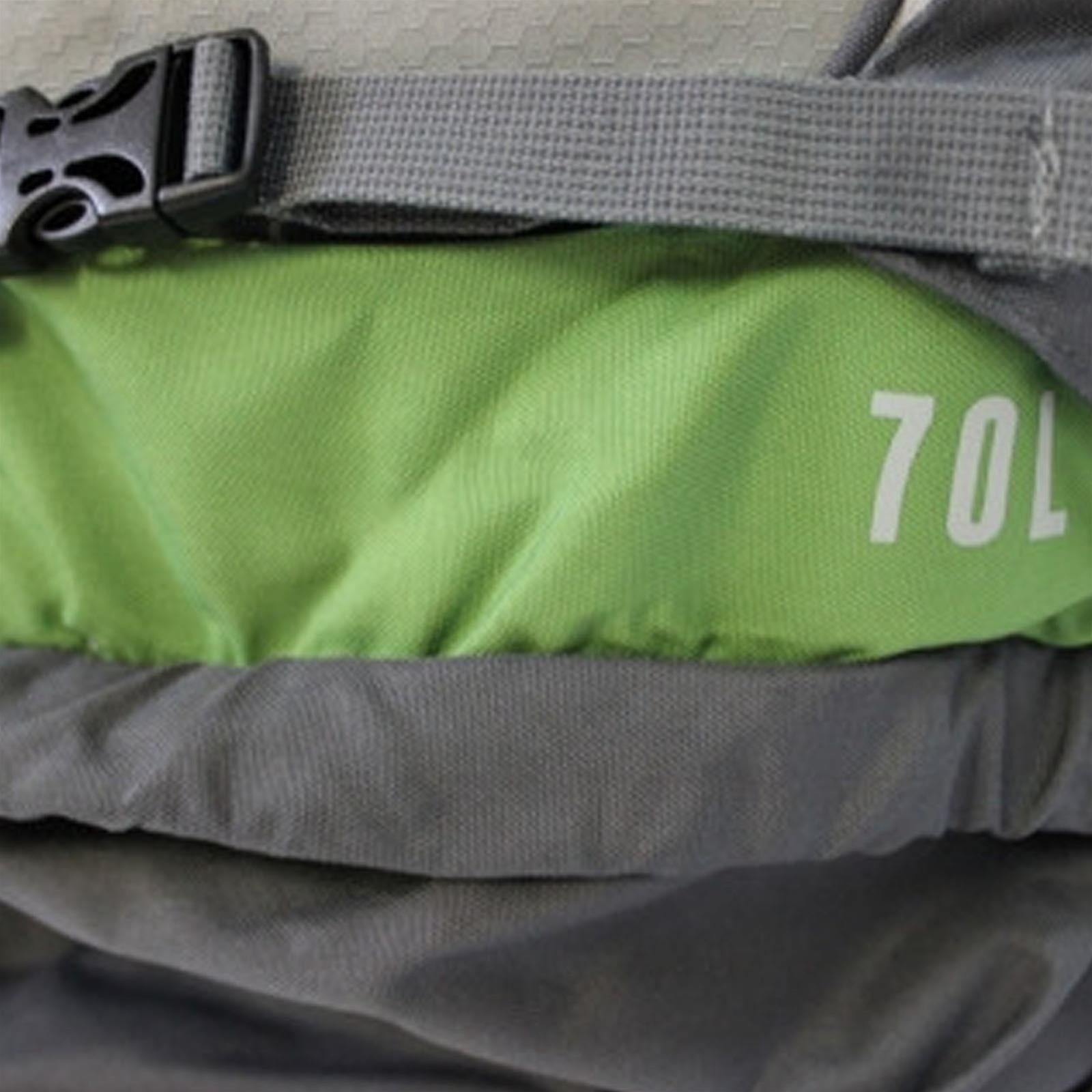 Zaino campeggio viaggio viaggi scout 70 lt unisex idrorepellente camping 80 x 38 x 30 cm