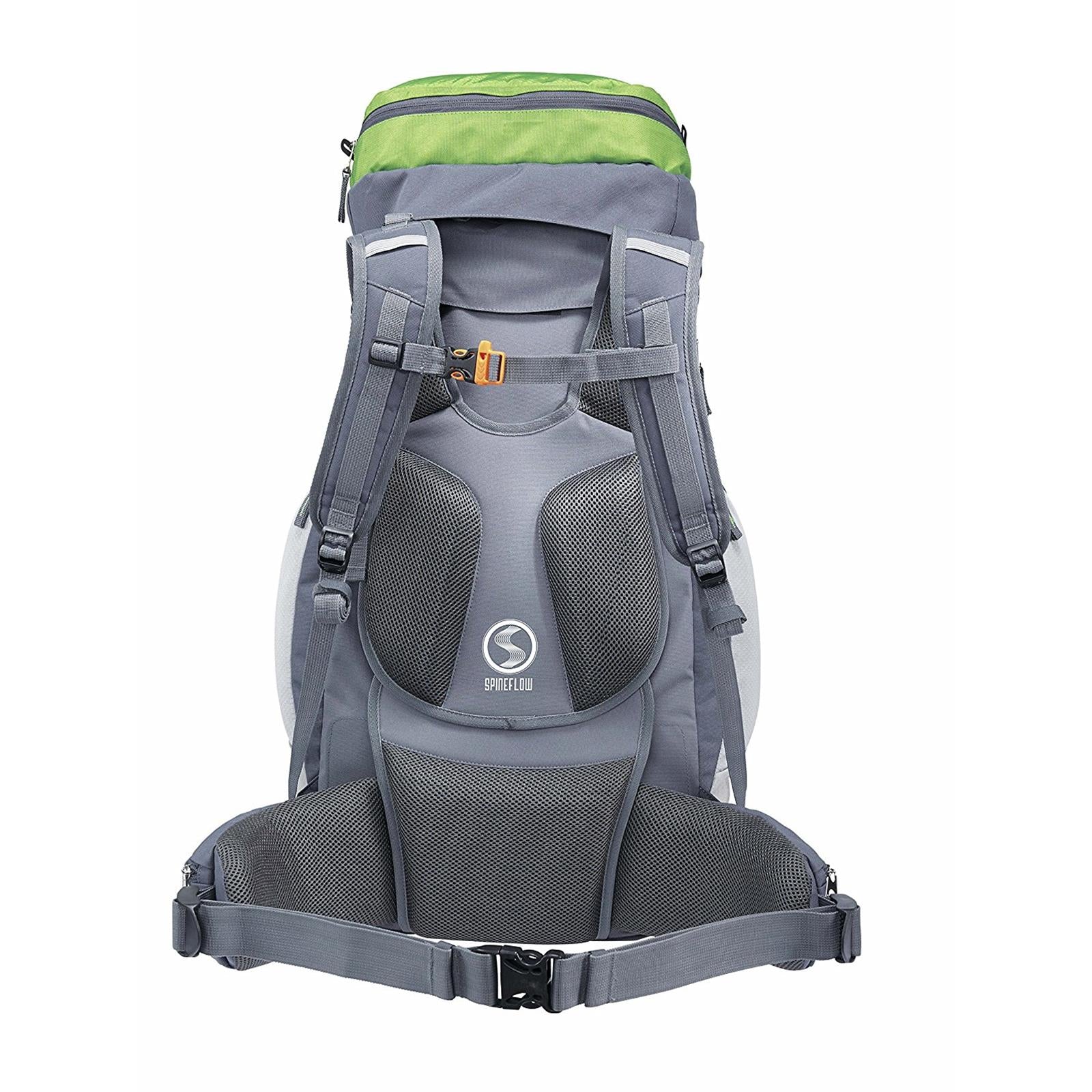 Zaino campeggio viaggio viaggi scout 70 lt unisex idrorepellente camping 80 x 38 x 30 cm