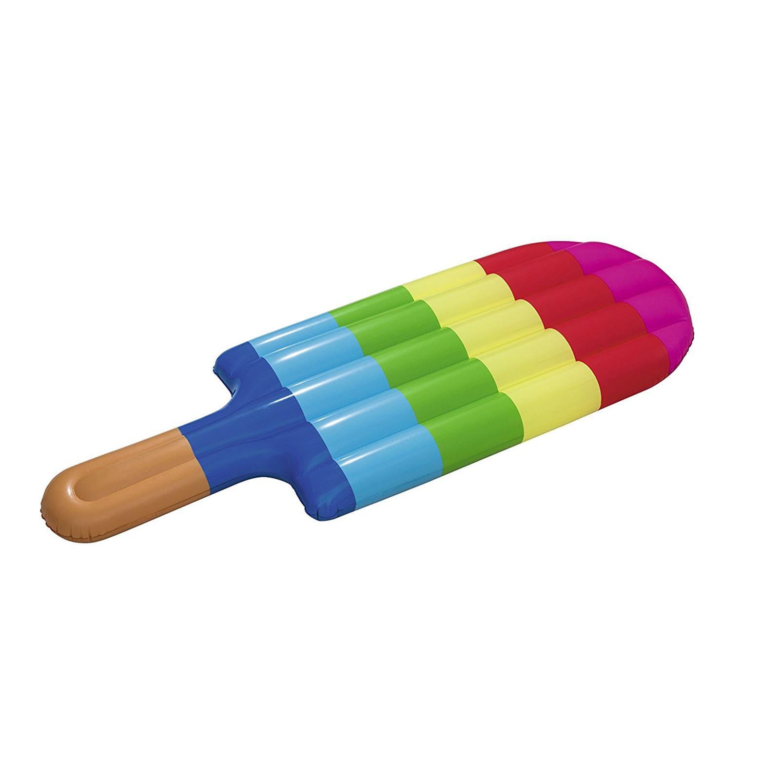 Materassino figura gelato 180 cm forma ghiacciolo mare piscina
