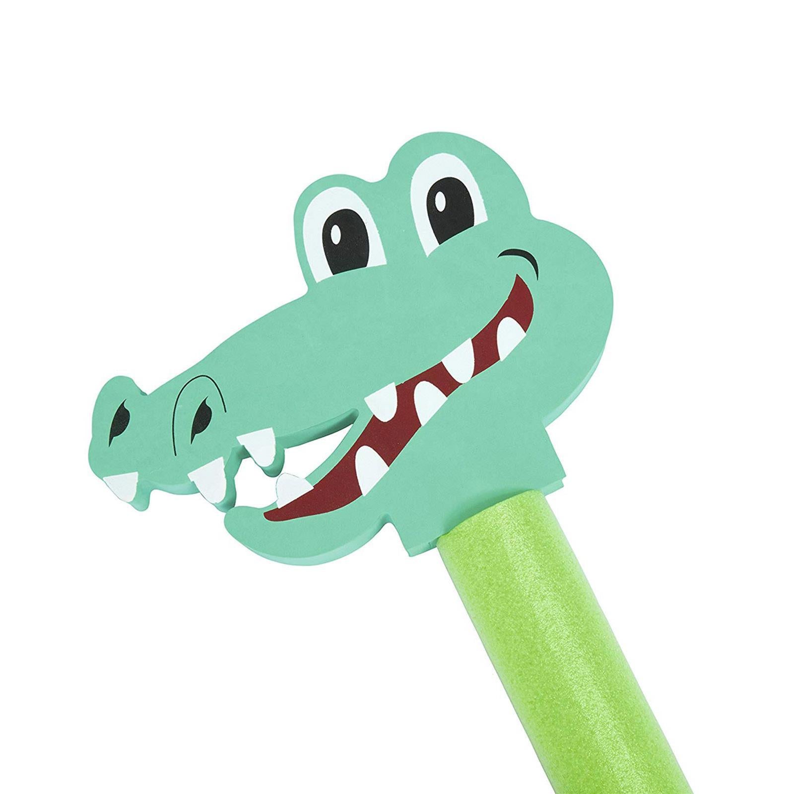 Tubo flessibile galleggiante ginnastica piscina mare acquagym teste animali 140 cm
