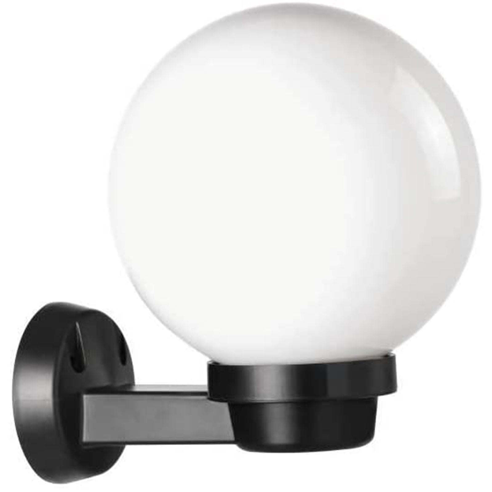 Lanterna da parete "Globo" lampada da esterno in vetro 60 w