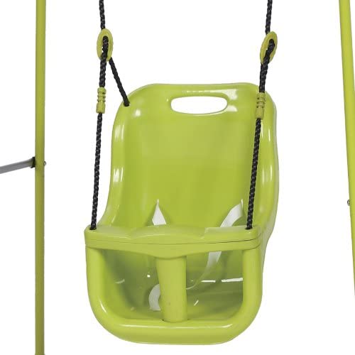 Altalena 1 posto seggiolino con protezione a T ideale per bambini da 1 - 3 anni