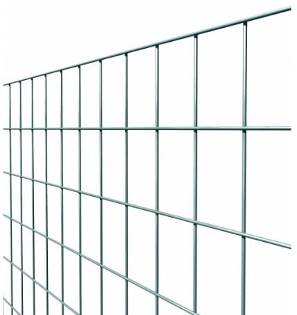 Rete elettrosaldata per recinzione in metallo, maglia rettangolare 75 x 50 mm