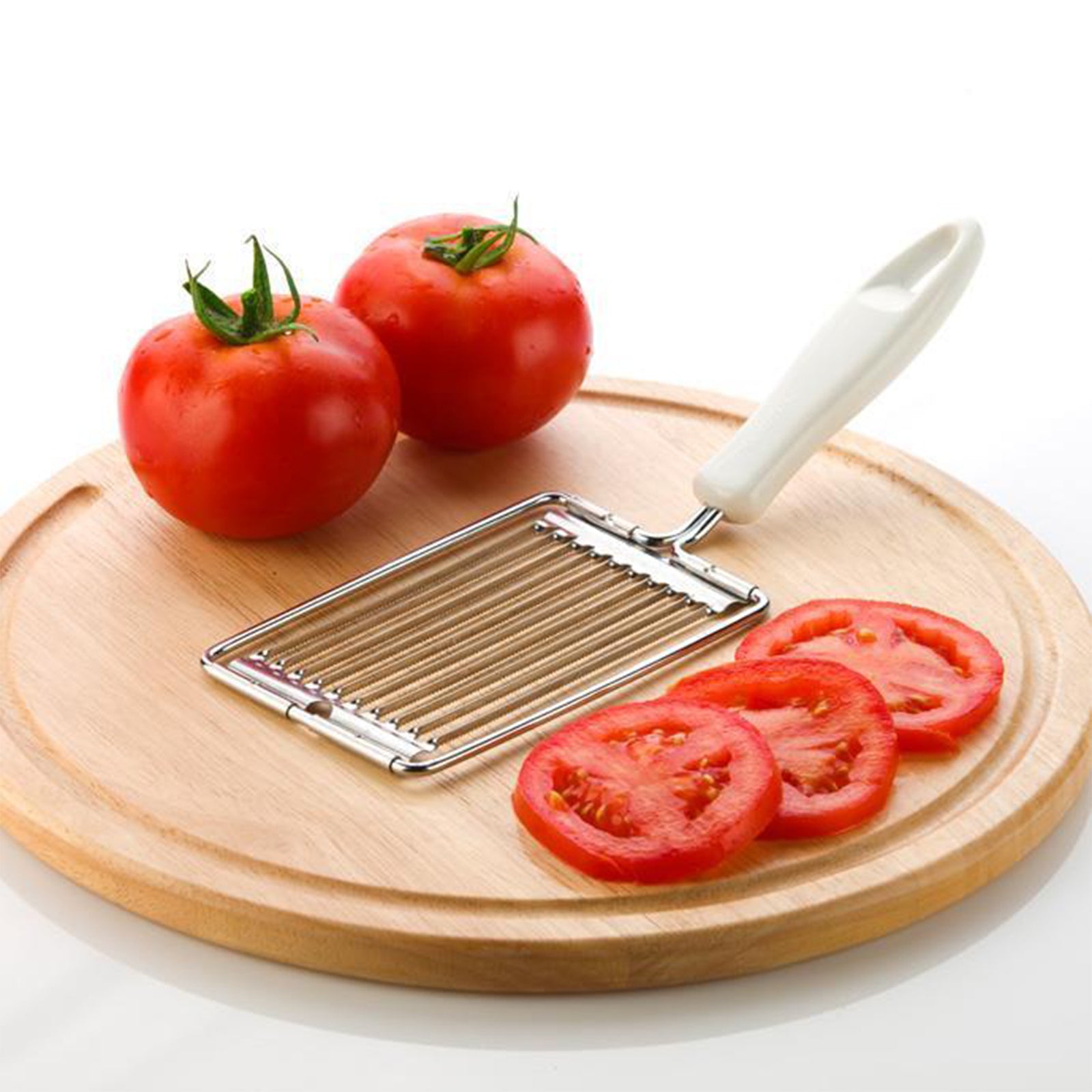 Affetta pomodoro con lama seghettata in acciaio inox linea "Presto" 26cm