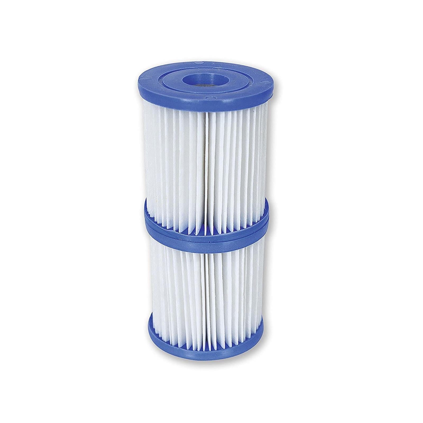 FILTRI FILTRO DI RICAMBIO CARTUCCIA CARTUCCE POMPA POMPE PISCINA MODELLO INTEX BESTWAY (MODELLO I 2 PZ)