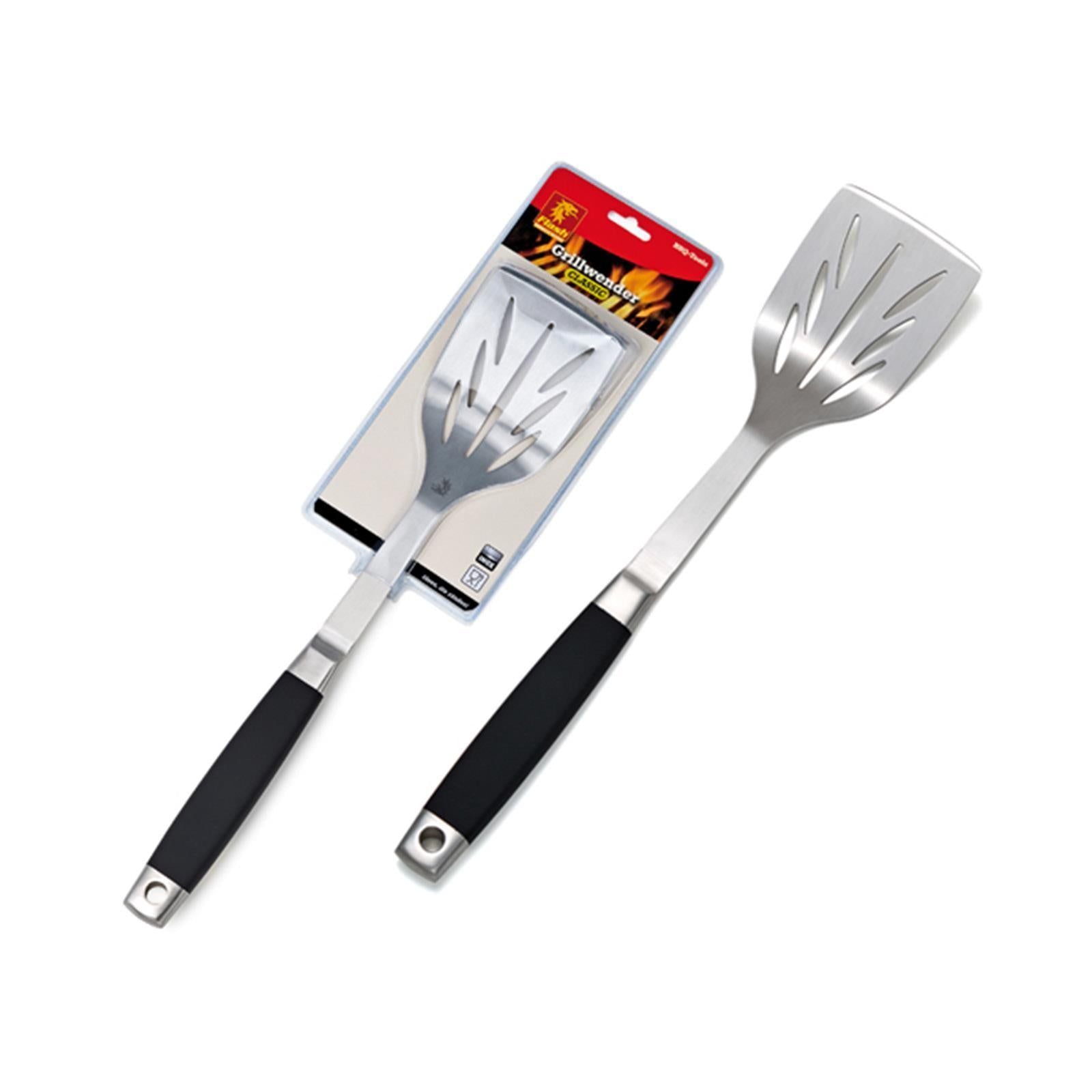 Accessori professionali per barbecue in acciaio Inox con manici isolanti