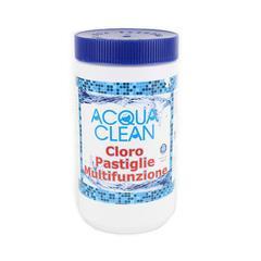 Cloro multifunzione "Tris pastiglie" con antialghe e flocculante per piscina