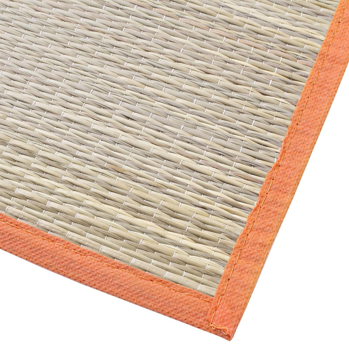 Stuoia da spiaggia e campeggio in paglia richiudibile con zip 180 x 60 cm