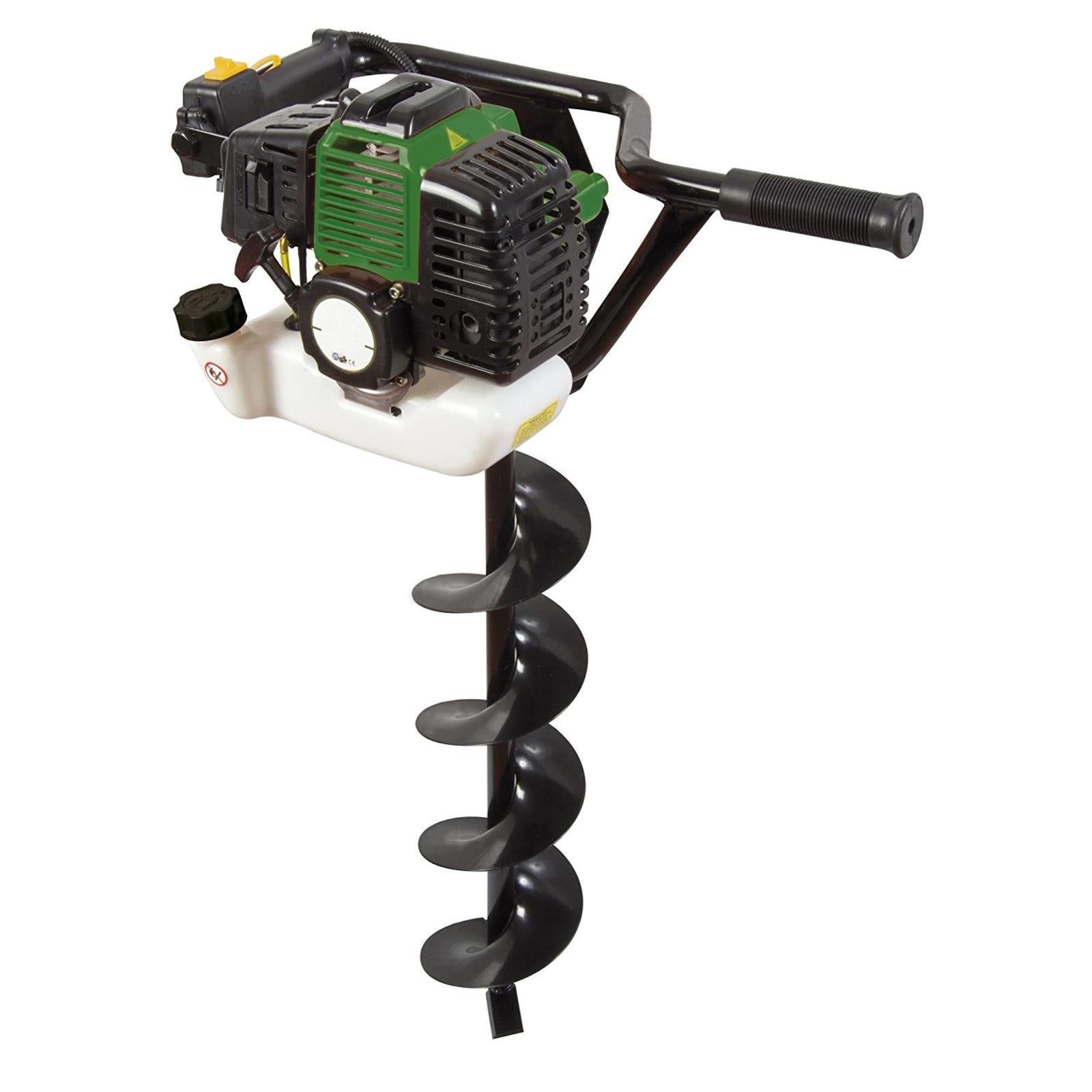 Trivella con motore a scoppio monocilindrico 2 tempi 52cc 7500 giri/min ribiland