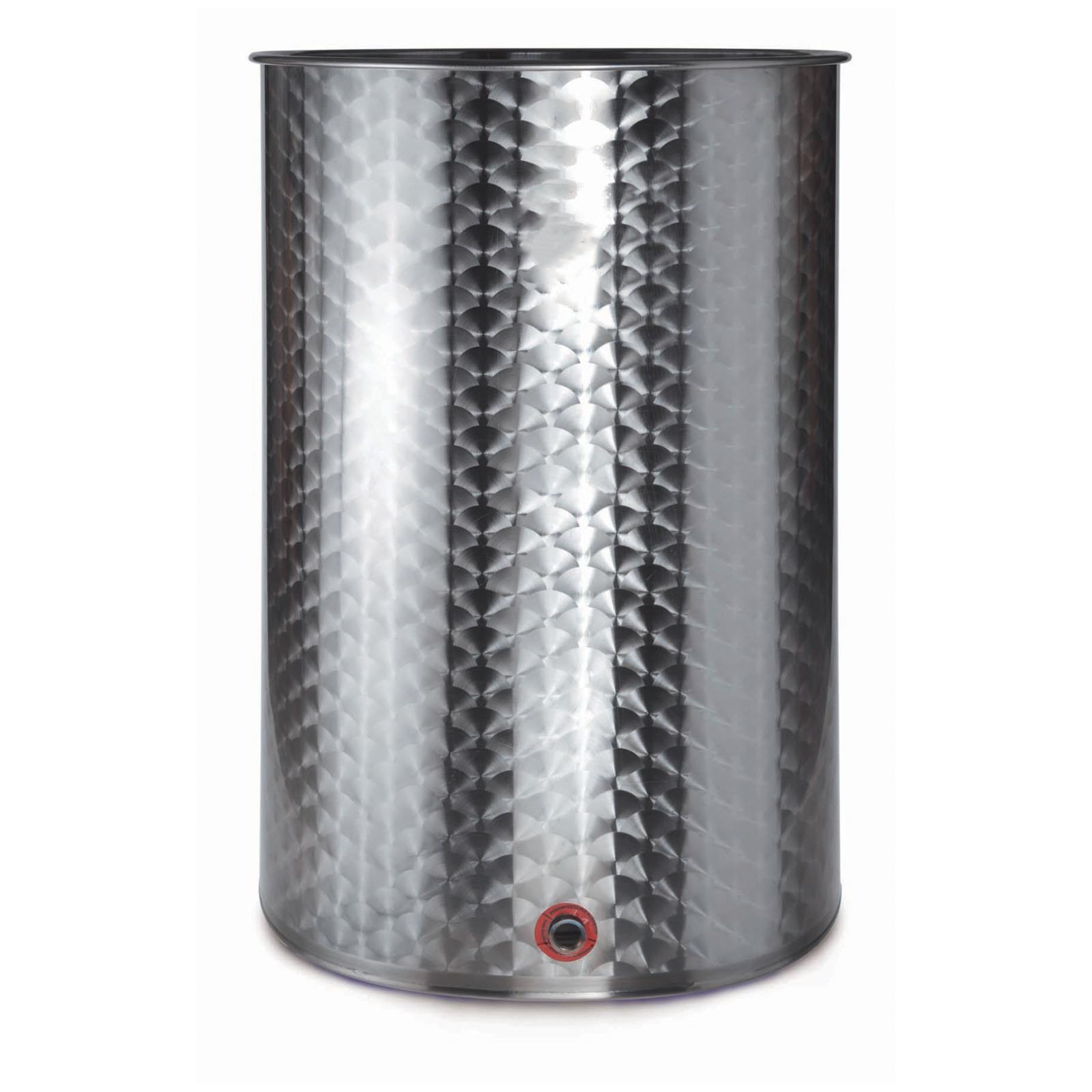 Base zincata verniciata per cisterna contenitore olio e vino Made in Italy