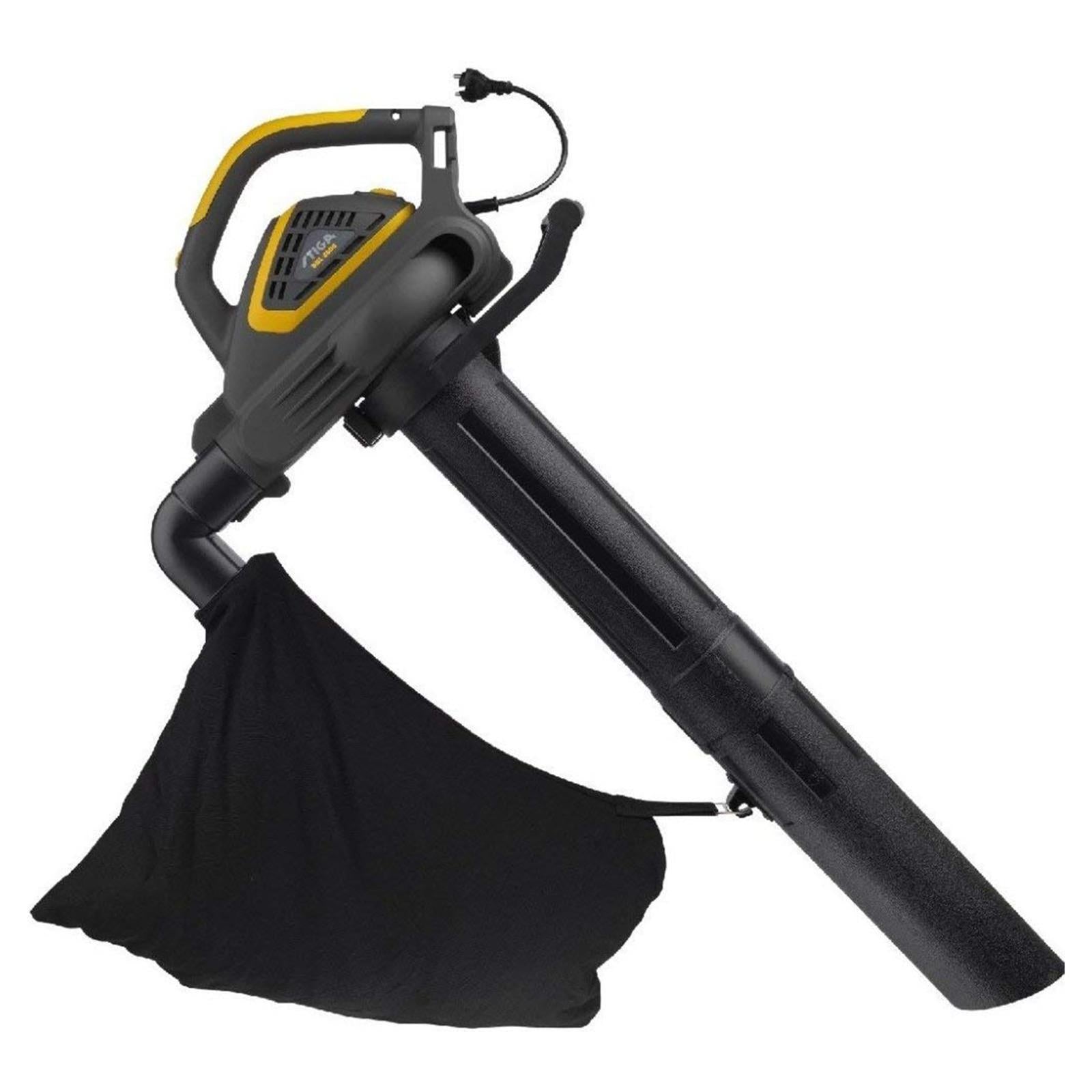 Sbl 2600 soffiatore aspiratore elettrico 2600 w con sacco raccogli foglie aghi trituratore