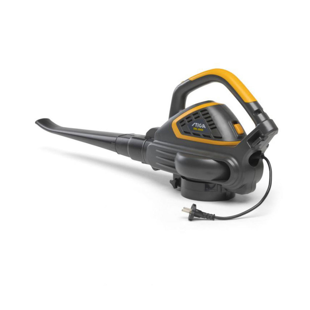 Sbl 2600 soffiatore aspiratore elettrico 2600 w con sacco raccogli foglie aghi trituratore