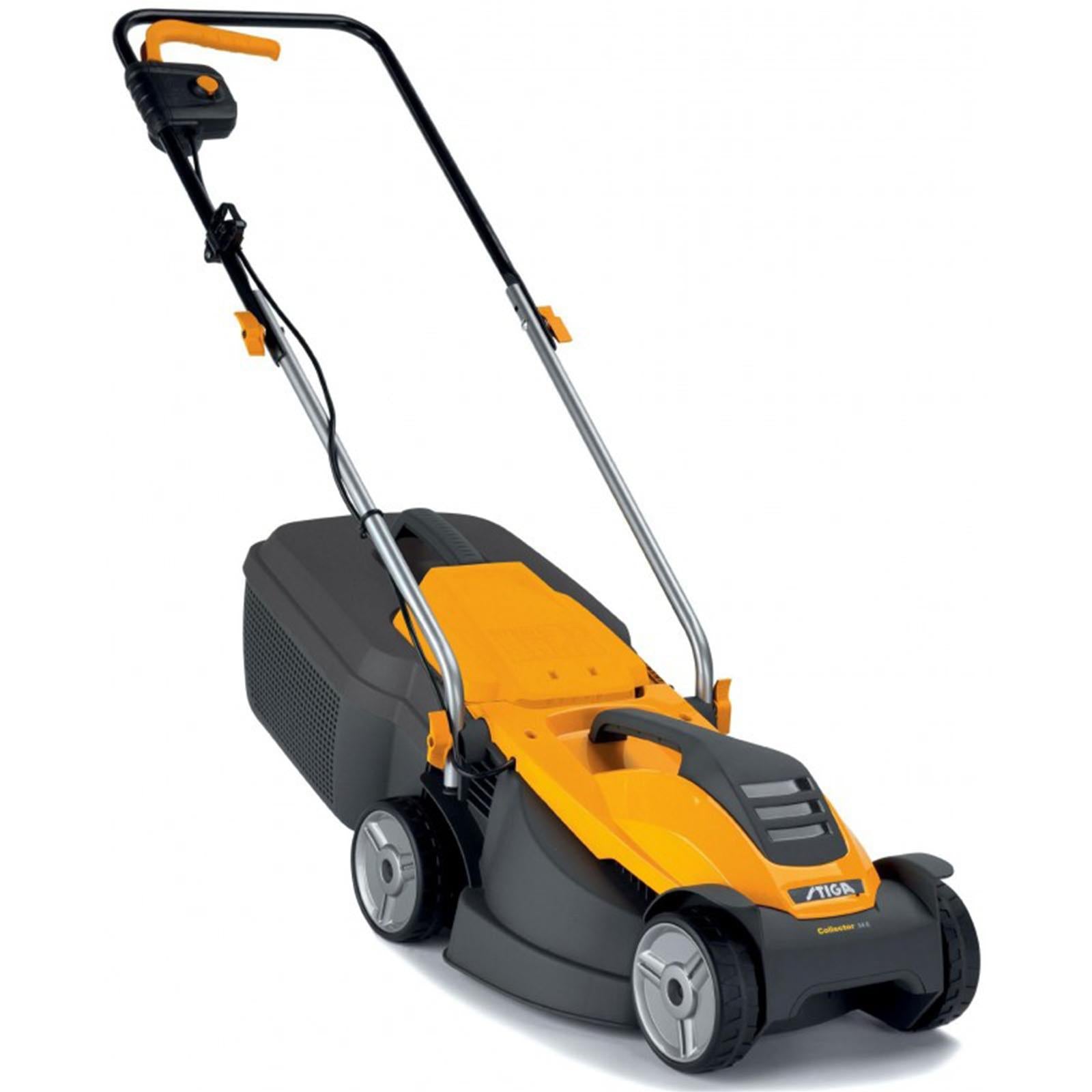 Tagliaerba - tosaerba elettrico stiga 220 v l32 cm 1000 w collector 34 e