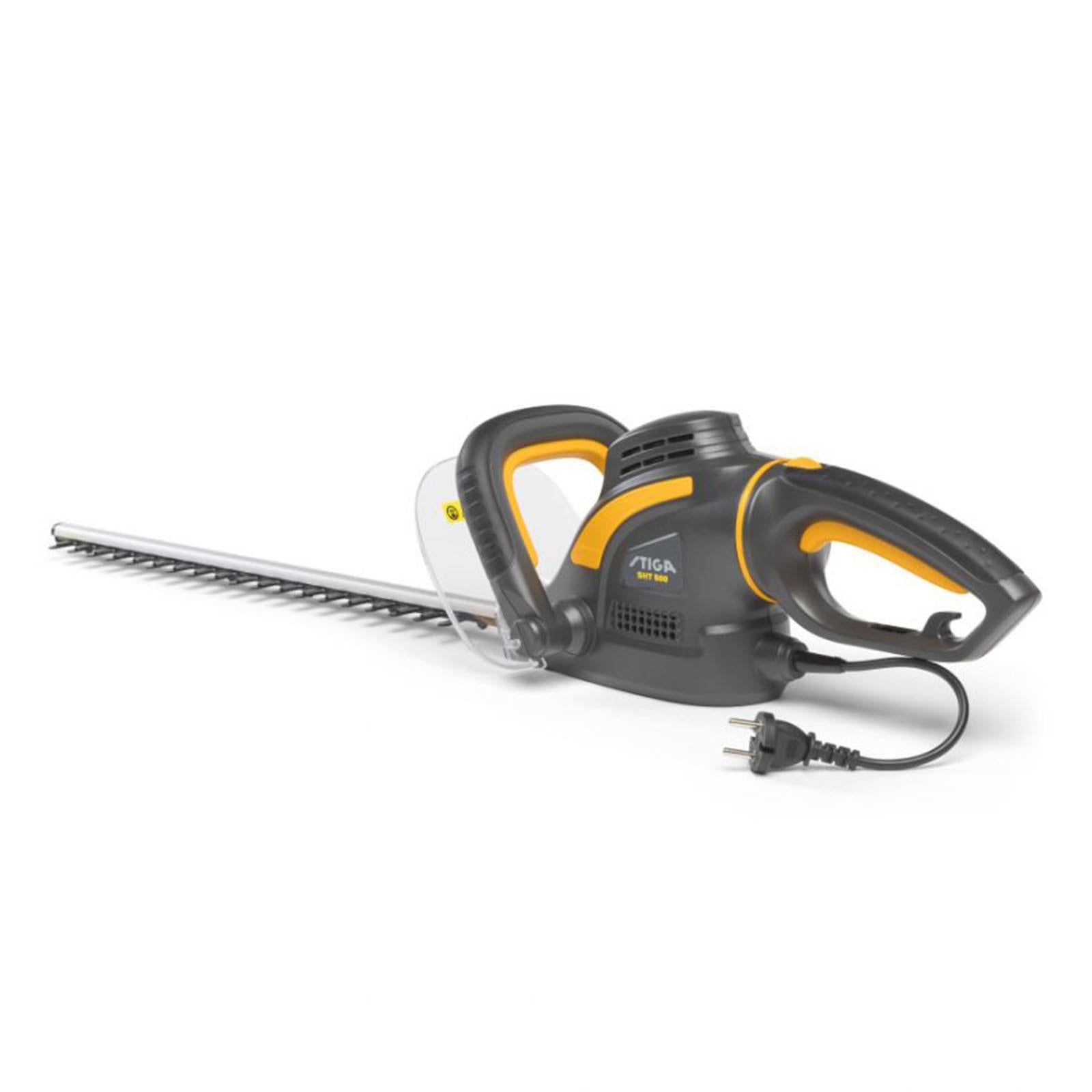 Tagliasiepe elettrico sth 500 w lunghezza taglio 45 cm doppia lmanico rotante