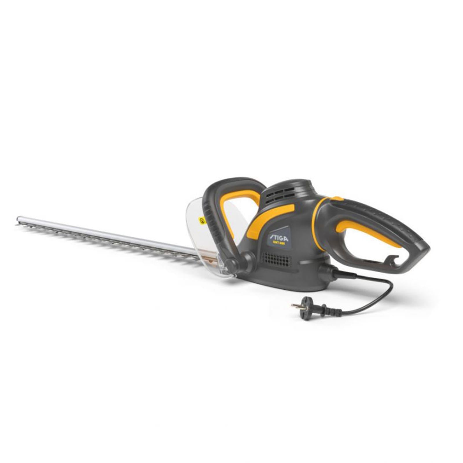 Tagliasiepe elettrico stiga sth 600 w lunghezza taglio 55 cm doppia lmanico rotante