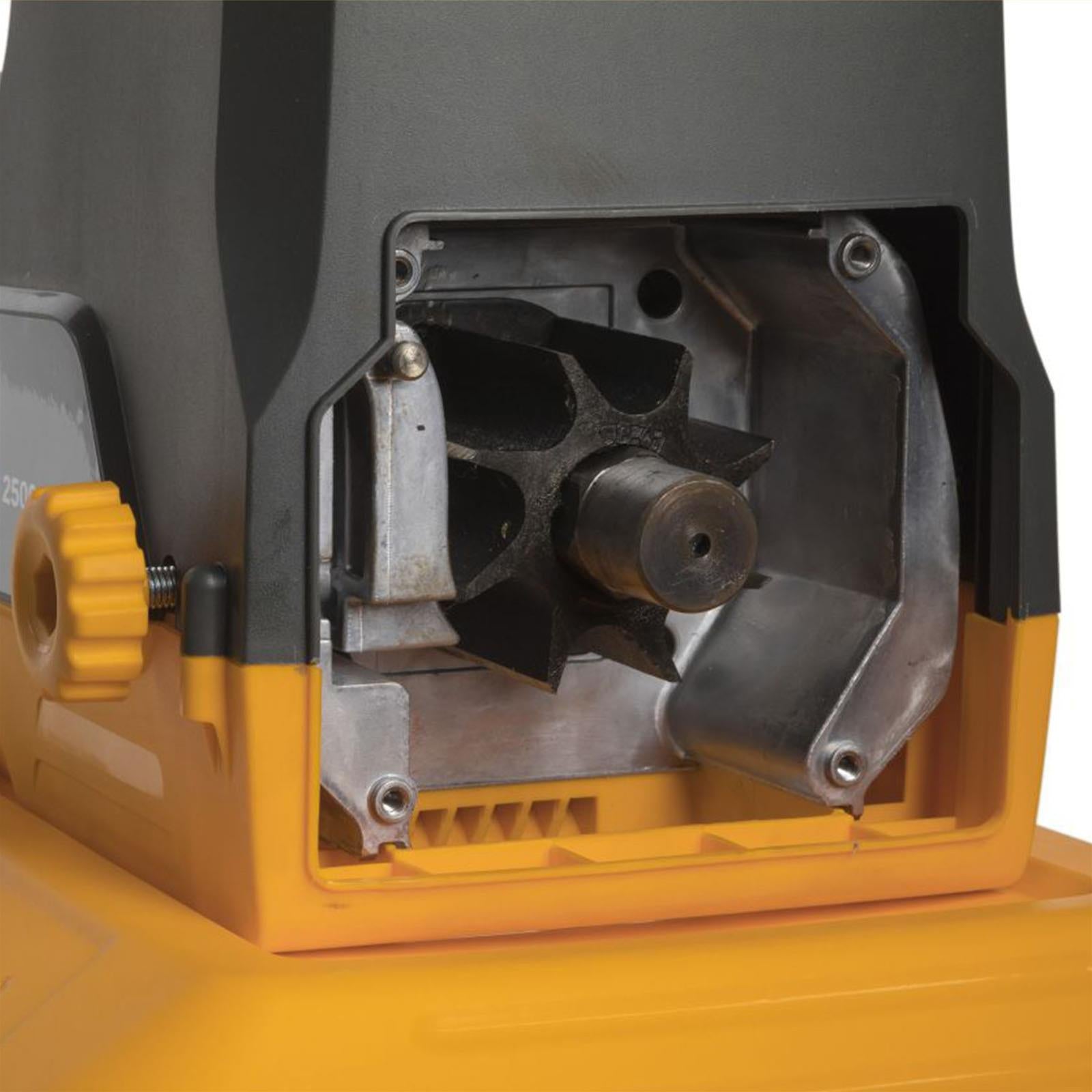 Bio trituratore stiga 2500w elettrico polloni residui vegetali rami tritarifiuti rulli cesto