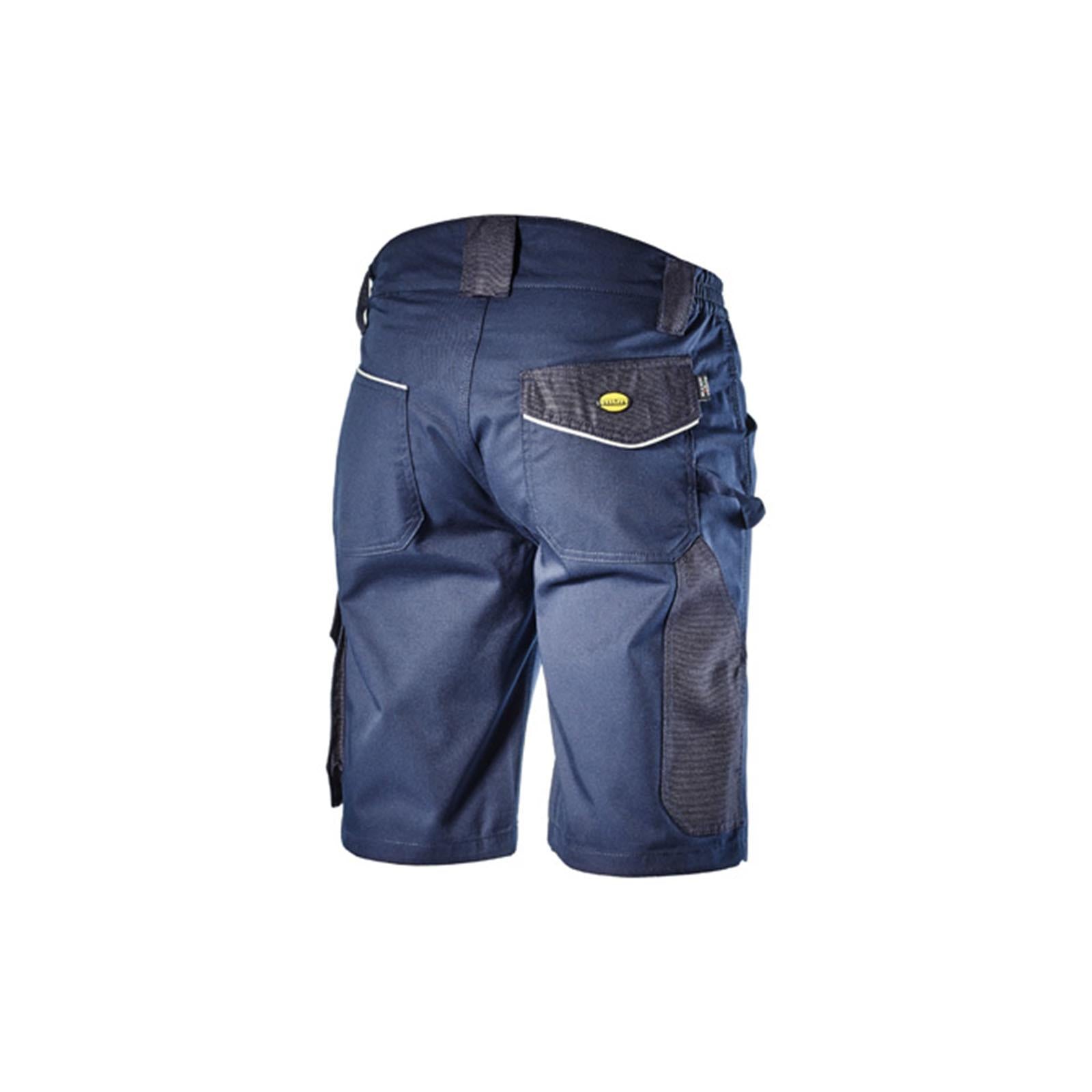 Bermuda - pantalone corto blu classico da lavoro tasche uomo poly (tg s)
