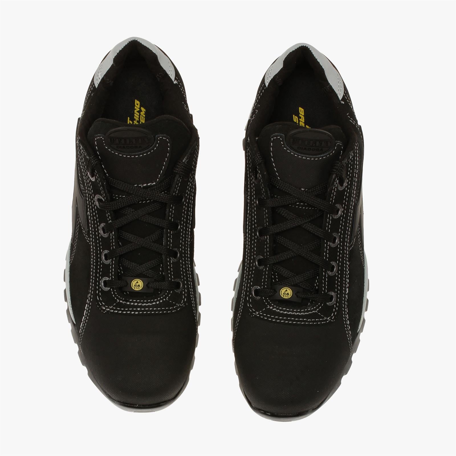 Scarpe glove tech low s3 lavoro antinfortunistica antinfortunio (40 - nero)