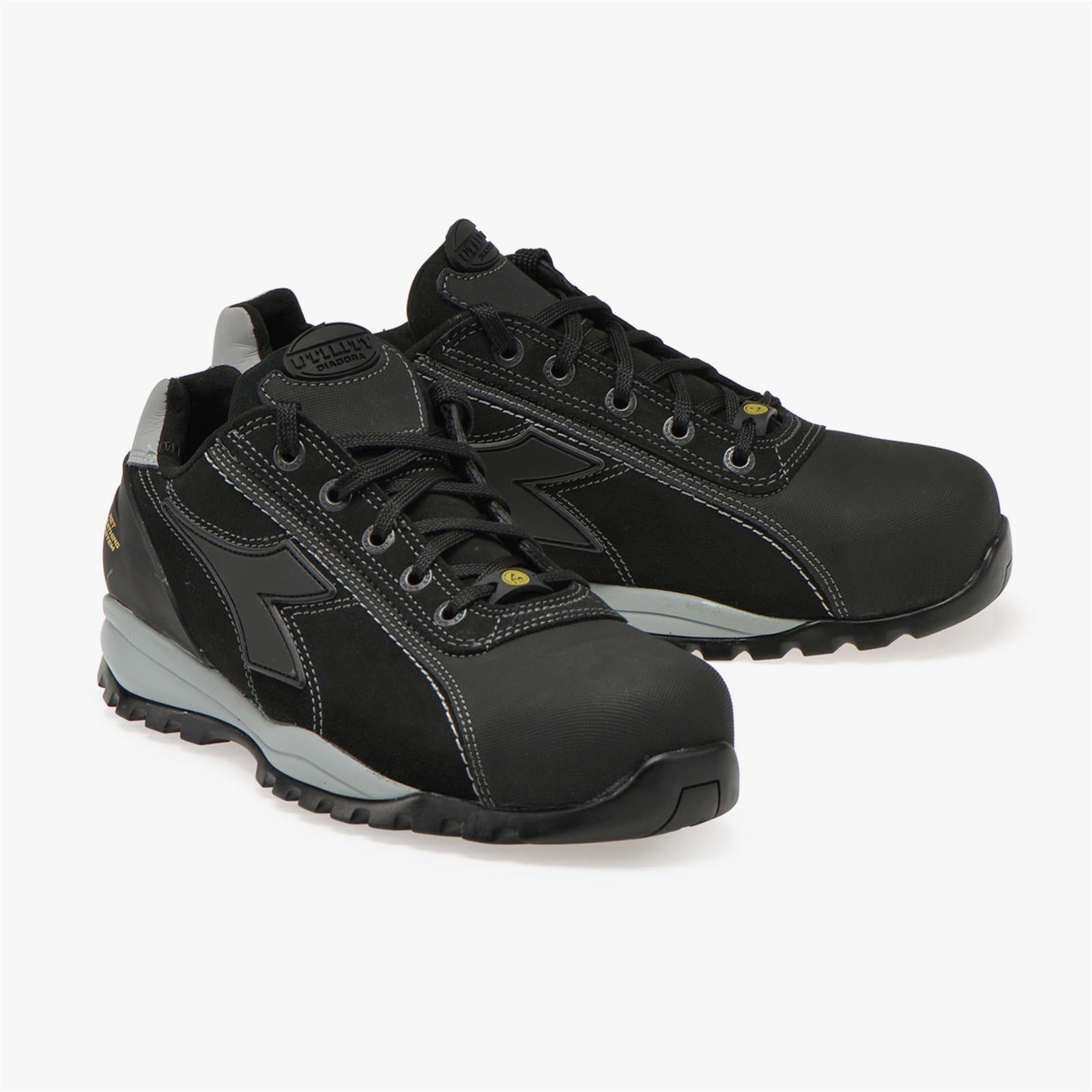 Scarpe glove tech low s3 lavoro antinfortunistica antinfortunio (40 - nero)