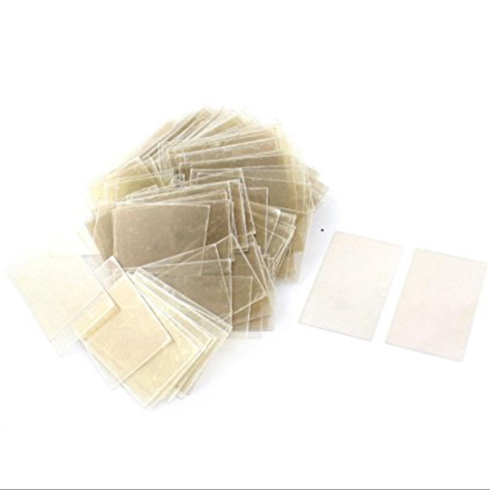 Carta mica di ricambio per stufa "Parlor" pellicola trasparente 7 x 4 cm