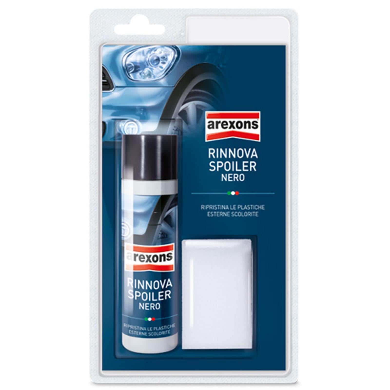 Rinnova spoiler nero ml125 paraurti plastiche auto moto camper lucida mascherine