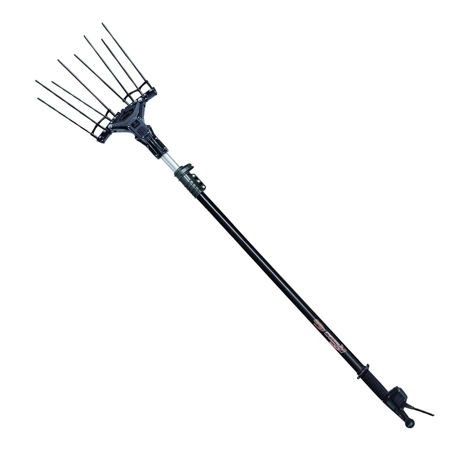 Abbacchiatore elettrico a karbonium evo al300 centralina 12-33 v asta telescopica