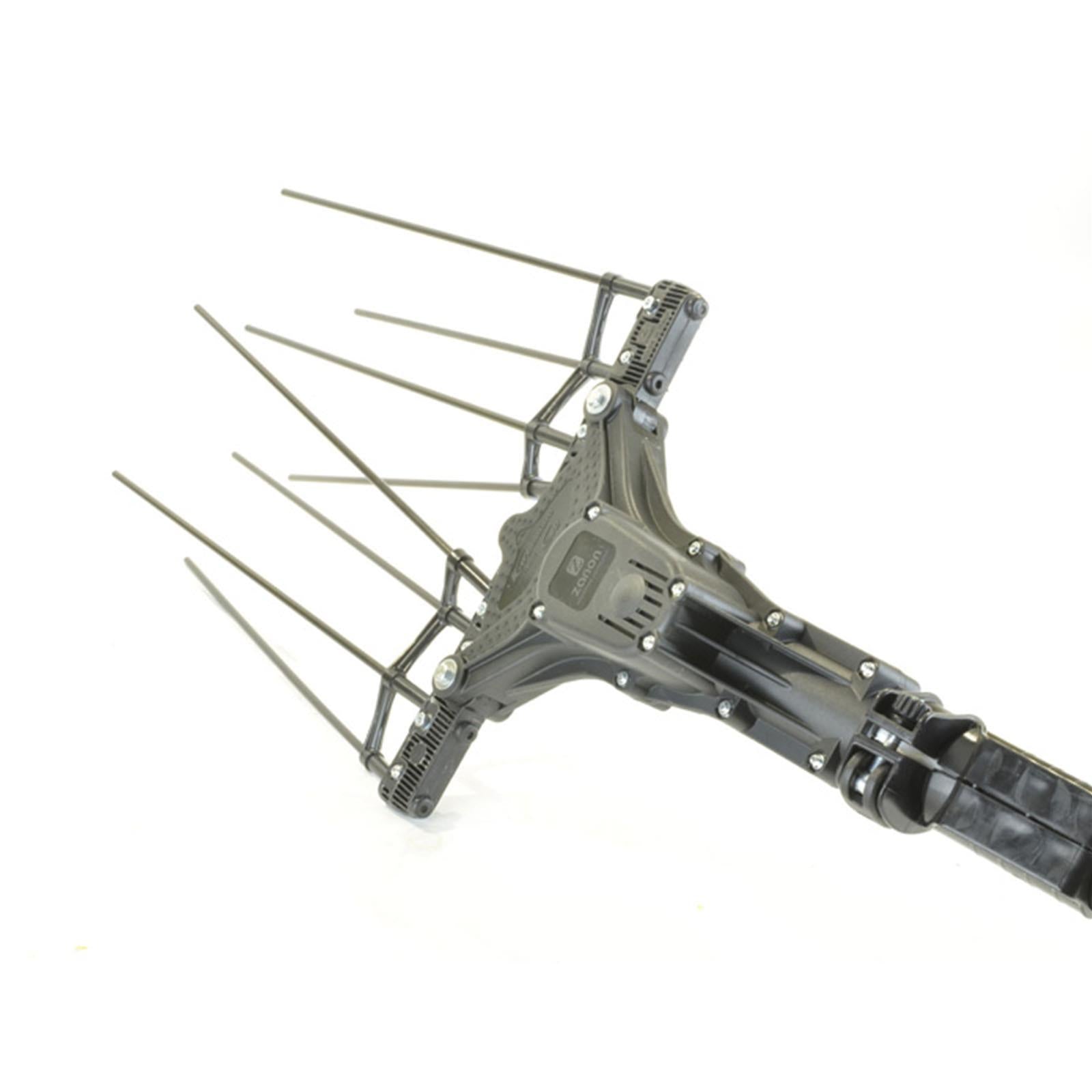 Abbacchiatore elettrico a karbonium evo al300 centralina 12-33 v asta telescopica