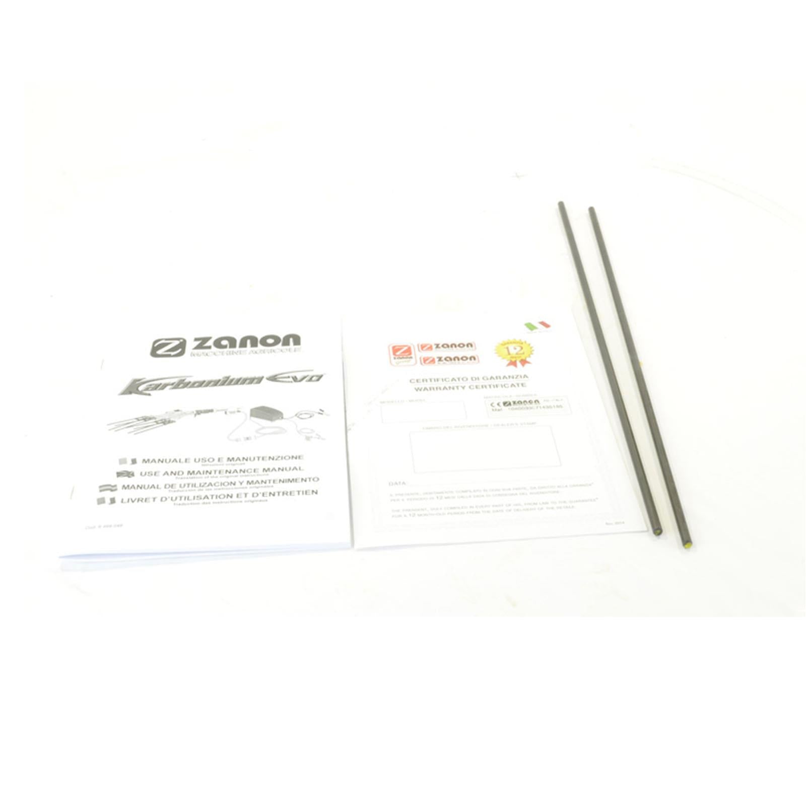 Abbacchiatore elettrico a karbonium evo al300 centralina 12-33 v asta telescopica