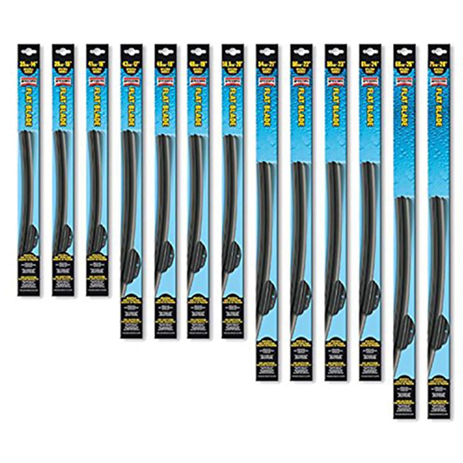 Spazzole tergicristalli per auto universali (43 cm)