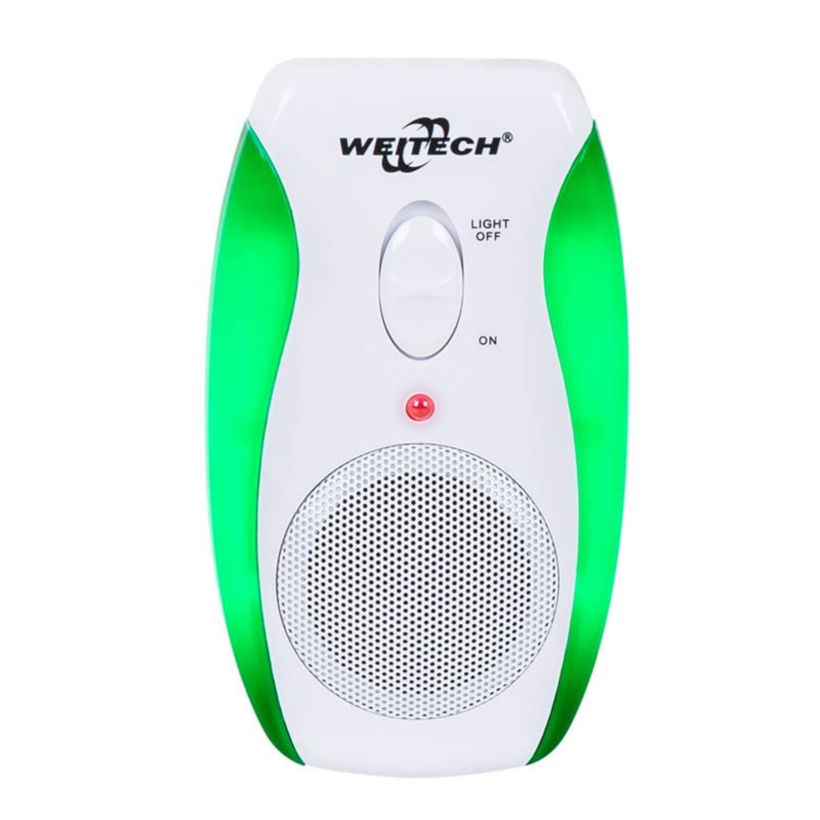 Repellente ad ultrasuoni "Nightlight" per topi, ratti, scarafaggi ed insetti striscianti 90 mtq