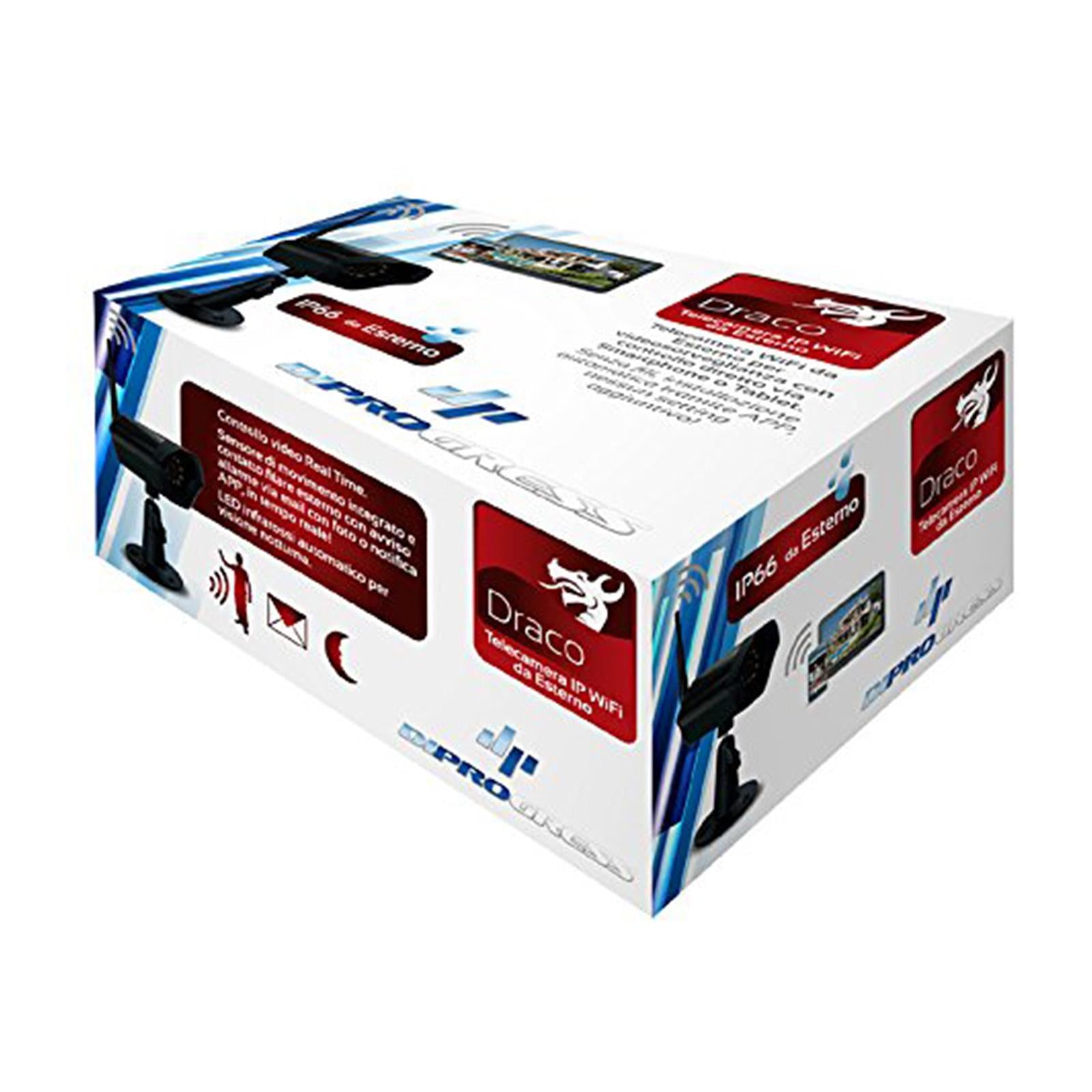 Videocamera led visione natturna esterno ip66 wifi app controllo