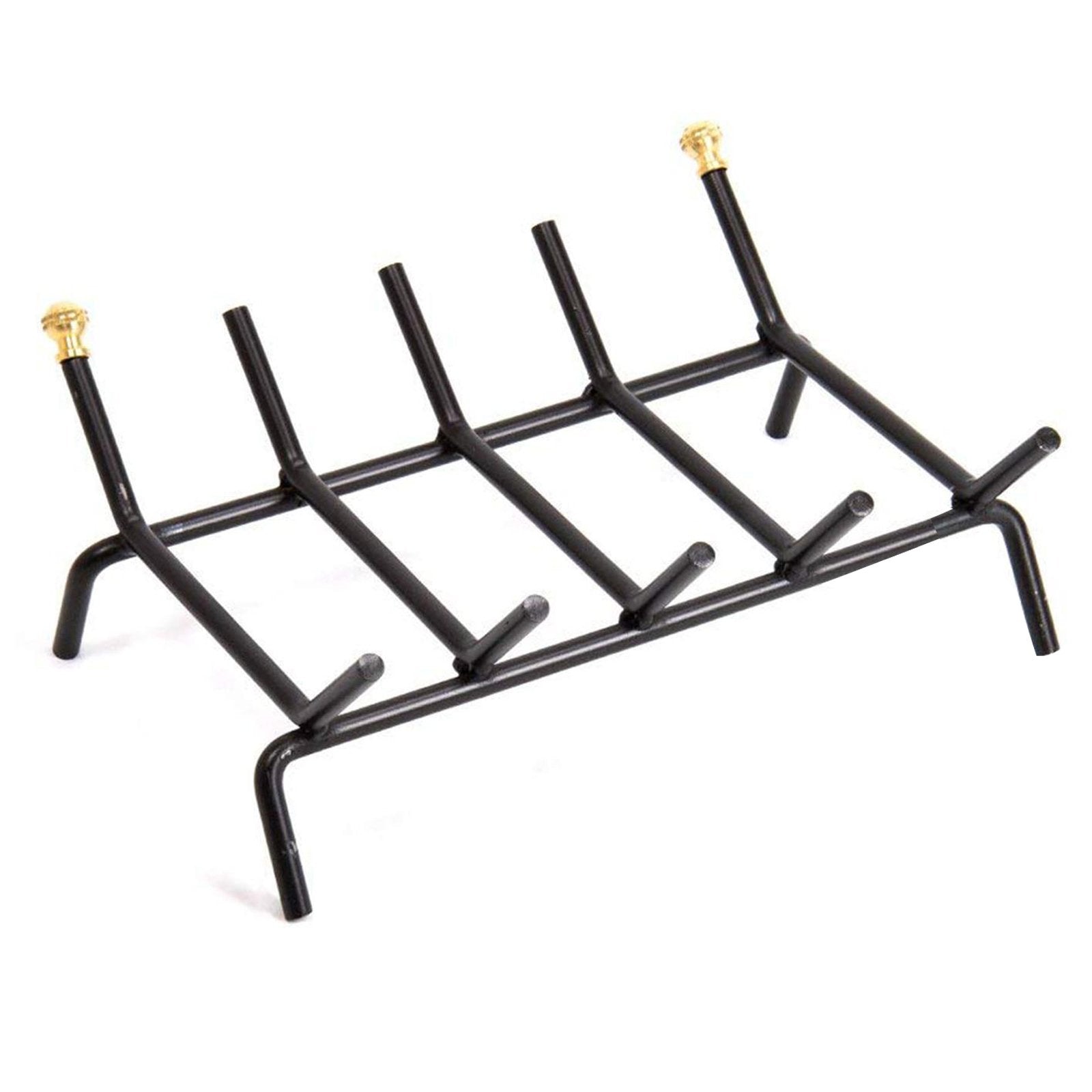 Porta legna braciere basso per camino e stufe in ferro battuto "Made in Italy"